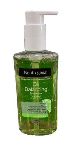 ژل شستشوی لیمو نوتروژینا مدل OIL BALANCING